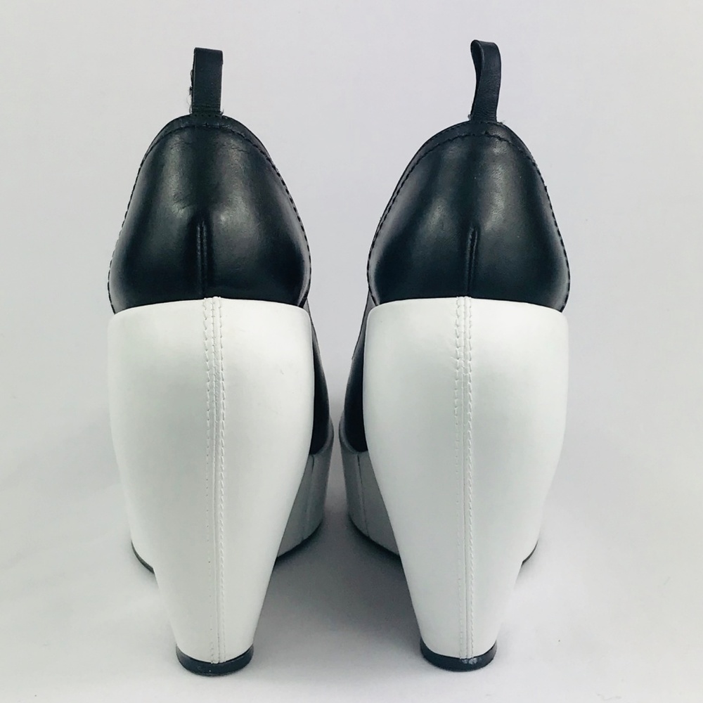 Givenchy Women's Open Toe Platform Pump Wedges - image 6